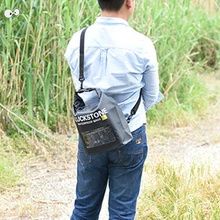 8L IPX5 Водонепроницаемый плеча мешок сухой мешок прозрачный Портативный рафтинг плавание нагрудная сумка для активного отдыха дорожная сумка для хранения каждый упаковочный пакет