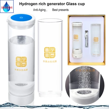 

Wireless transmission touch switch Hydrogen and oxygen separation cup Japanese Anti Aging Hydrogen rich generator water bottle