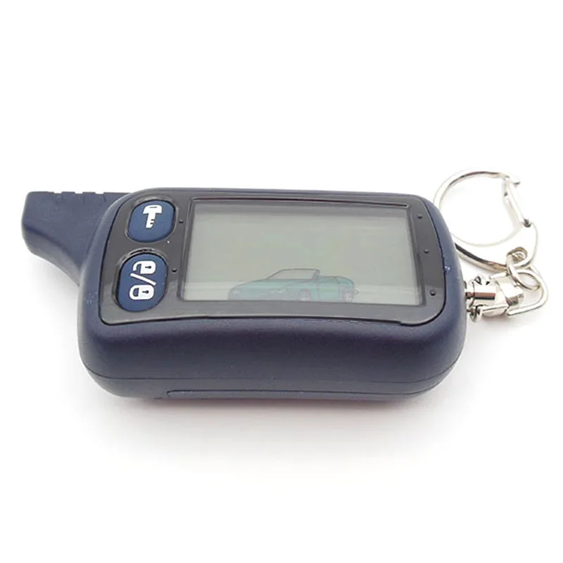

TZ9010 Lcd remote key fob keychain For Tomahawk TZ9010 lcd remote two way car alarm system free shipping