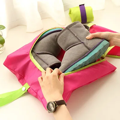

FREE GIFT SHIPPING High capacity The portable Foldable Traveling Shoes Sundries Storage Bags