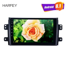 Harfey HD сенсорный экран Android 8,1 для 2006-2012 Suzuki SX4 с радио OBD2 3g WI-FI Bluetooth Автомобильный мультимедийный плеер AUX МЖК