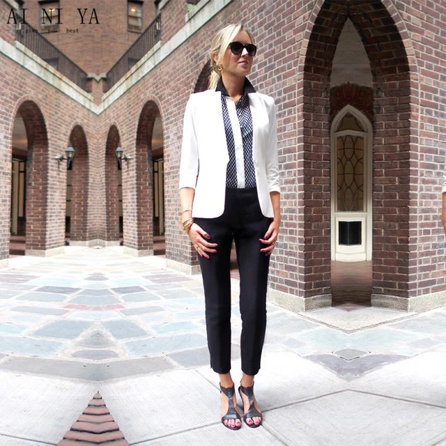 Discover 89+ ladies black evening trouser suit