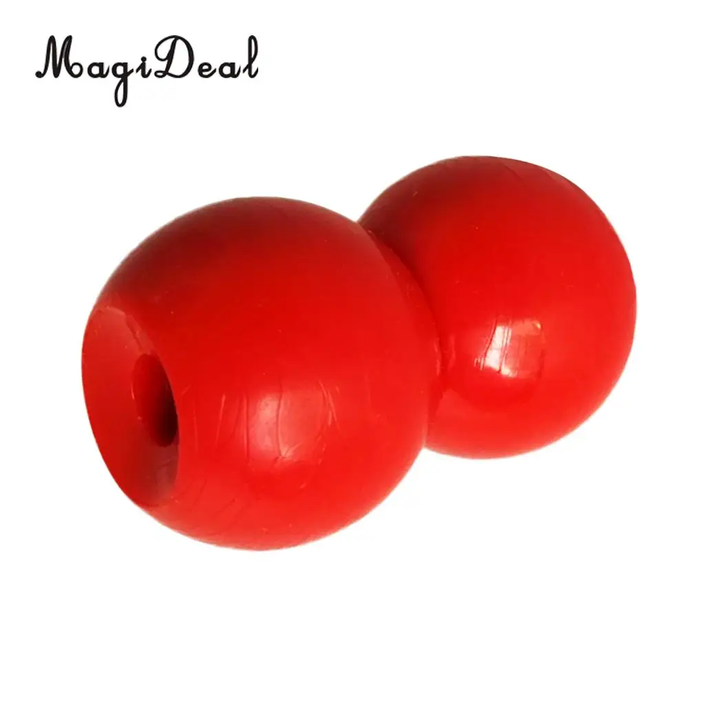 MagiDeal 2 Pieces Red Plastic Kayak Tail Rudder Control System Balls Kit Accessories