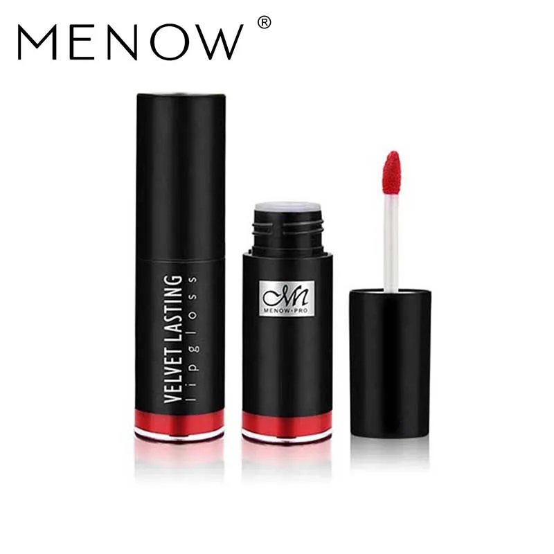 

Menow makeup silk slide tempting lip enamel does not fade, lasting moisture lip gloss / lip gloss L16004