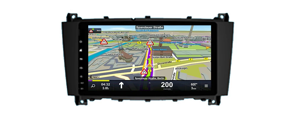 Clearance Auto Player GPS Navigation For Mercedes Benz CLK Class C209 A209 2000~2010 NTG Car Android Multimedia System Screen Radio Stereo 3