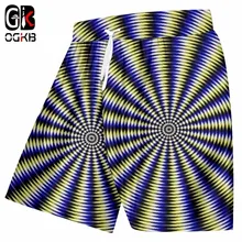 OGKB бордшорты, новинка, вихревые пляжные шорты, панк-рок, индивидуальная уличная куртка в стиле хип-хоп, 3D принт, шорты для фитнеса и тренировок