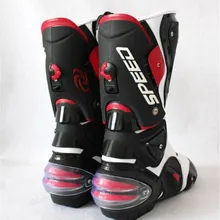 Новая модель мотоциклетных сапог/мотоциклетная гоночная обувь/Сапоги для велоспорта/сапоги для верховой езды b1001