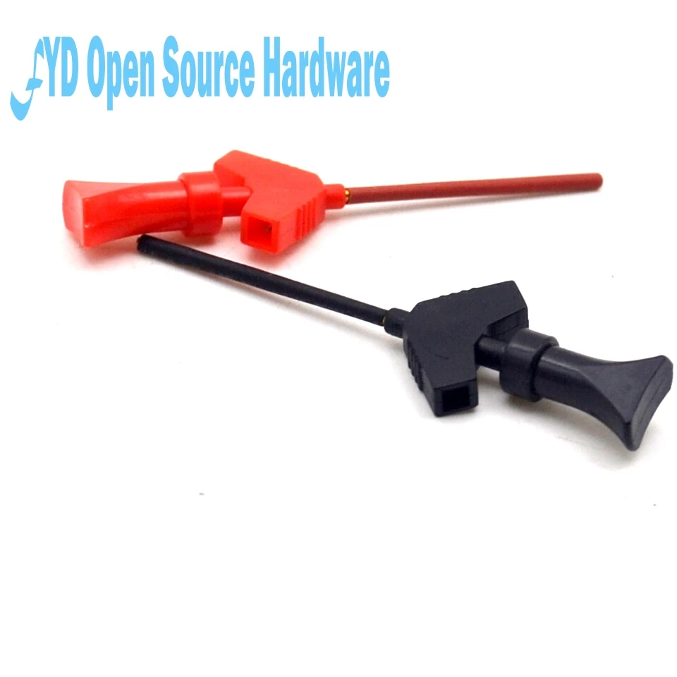 2PCS/LOT Mini aircraft test clamp with DuPont cable for logic analyzer