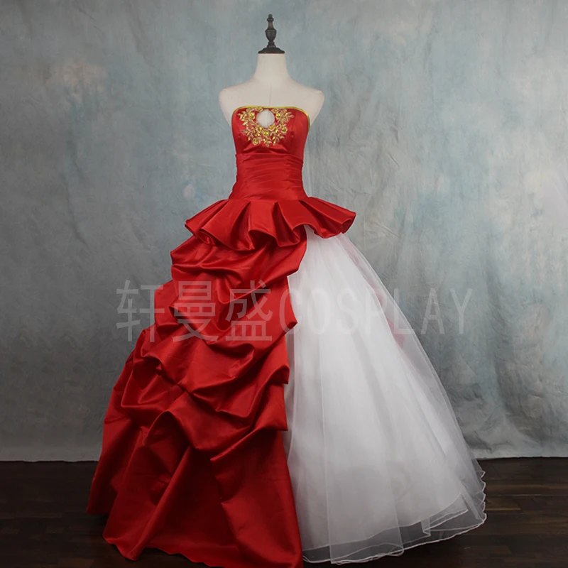 Fate-Zero-10th-Anniversary-Nero-Cosplay-Costume-Red-Saber-Cosplay-Dress ...