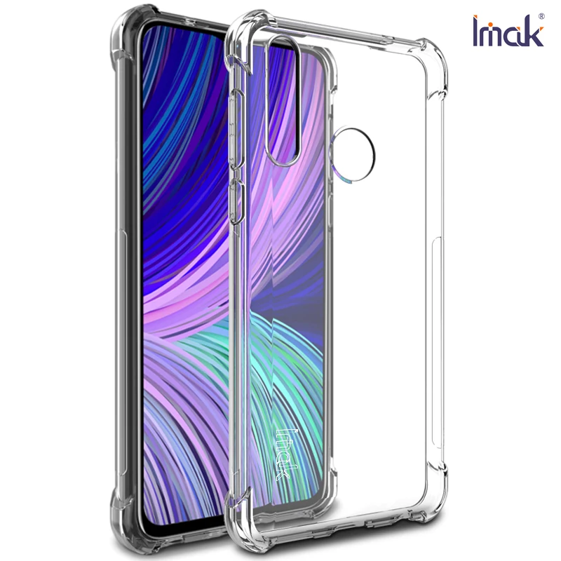 

6.2'' IMAK Crystal Case for Coque HTC Desire 19Plus Case HTC Desire 19 Plus Case Silicone Back Cover for HTC Desire19 19+ Armor