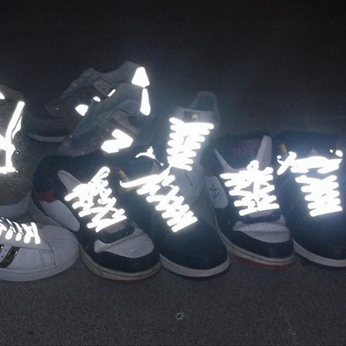 Reflective Shoelaces Two sided Reflective Running Shoelace