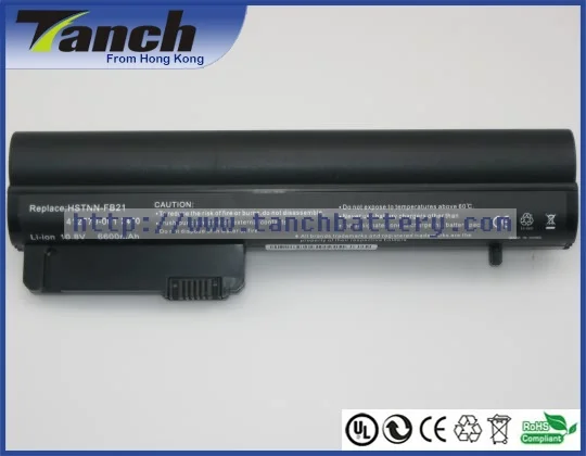 

Laptop battery for HP EliteBook 2530p 2540p HSTNN-DB22 404887-241 441675-001 HSTNN-FB21 EH768AA 10.8V 9 cell