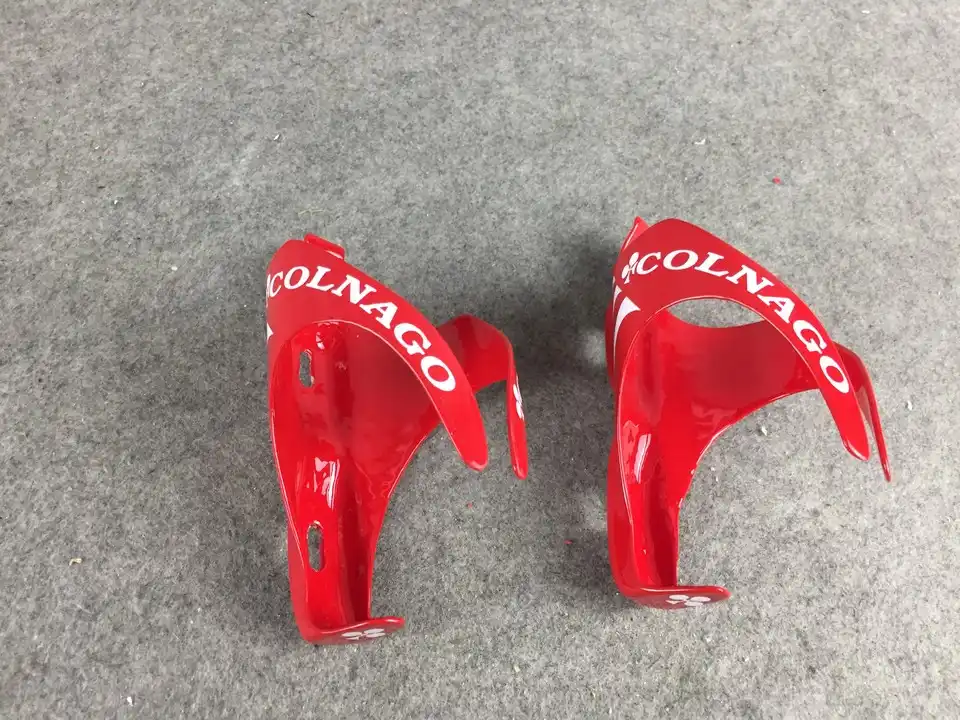 red carbon bottle cage