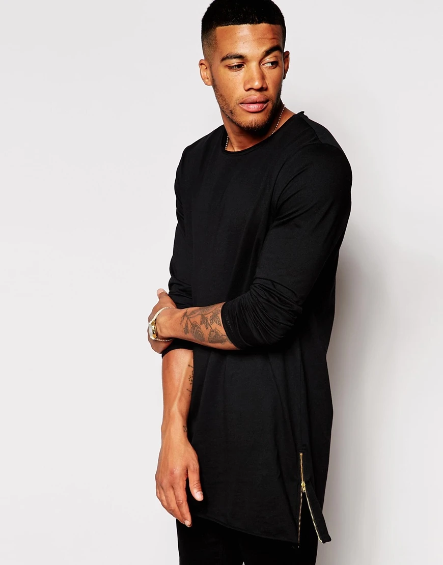 extra long length t shirts