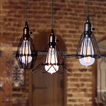 Горячая Винтаж Эдисона промышленный Потолочный подвесной висячий светильник освещение Лофт кантри люстра для спальни ресторана в европейском ретро стиле