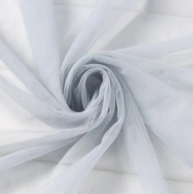 5 м* 160 см стиль шифрование мягкий тюль сетка ткань москитная сетка ручной работы DIY Одежда занавес сетка ткань D700 - Цвет: gray