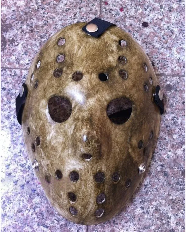 1 шт./лот, Черная пятница, № 13, Jason Voorhees Freddy, хоккейная, праздничная, Маскарадная маска на Хэллоуин(размер для взрослых), 100 грамм - Цвет: 100g Type1