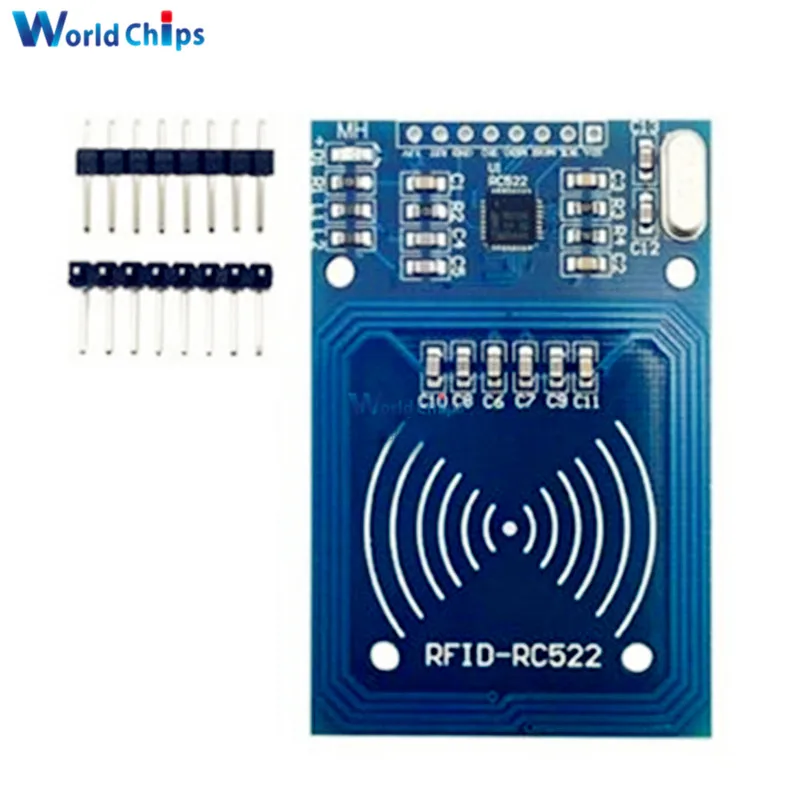 13,56 МГц iec/SPI RFID беспроводной модуль для Arduino MF RC522 RC-522 считыватель писатель датчик карты Модуль 2 контакта 3,3 В DC