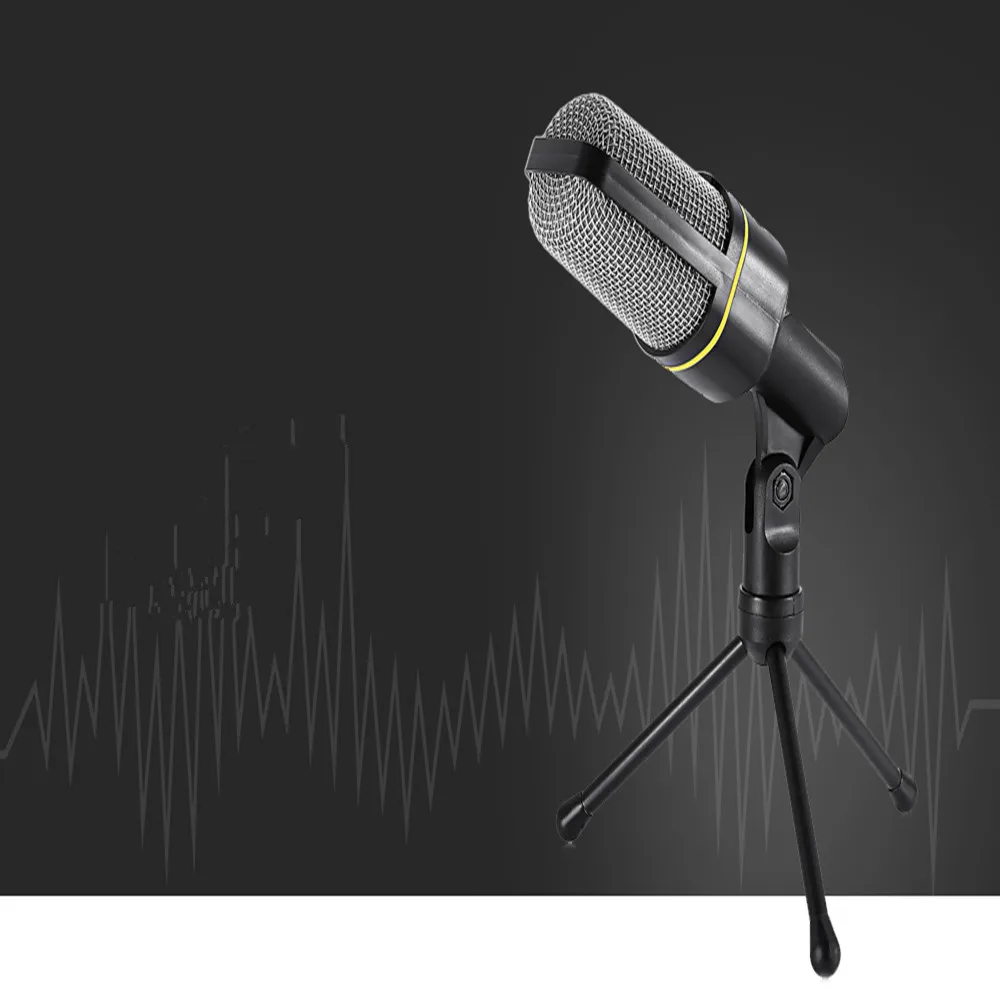 

Yanmai Condenser Sound Microphone with Stand for PC Laptop Skype Recording