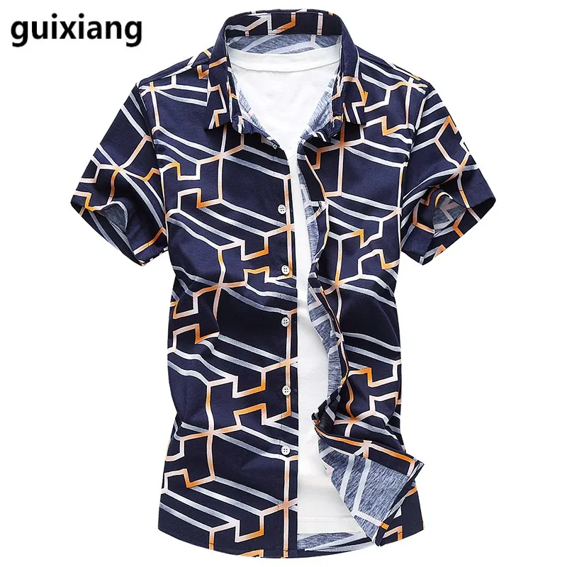 2017 summer font b shirt b font font b men s b font casual fashion striped