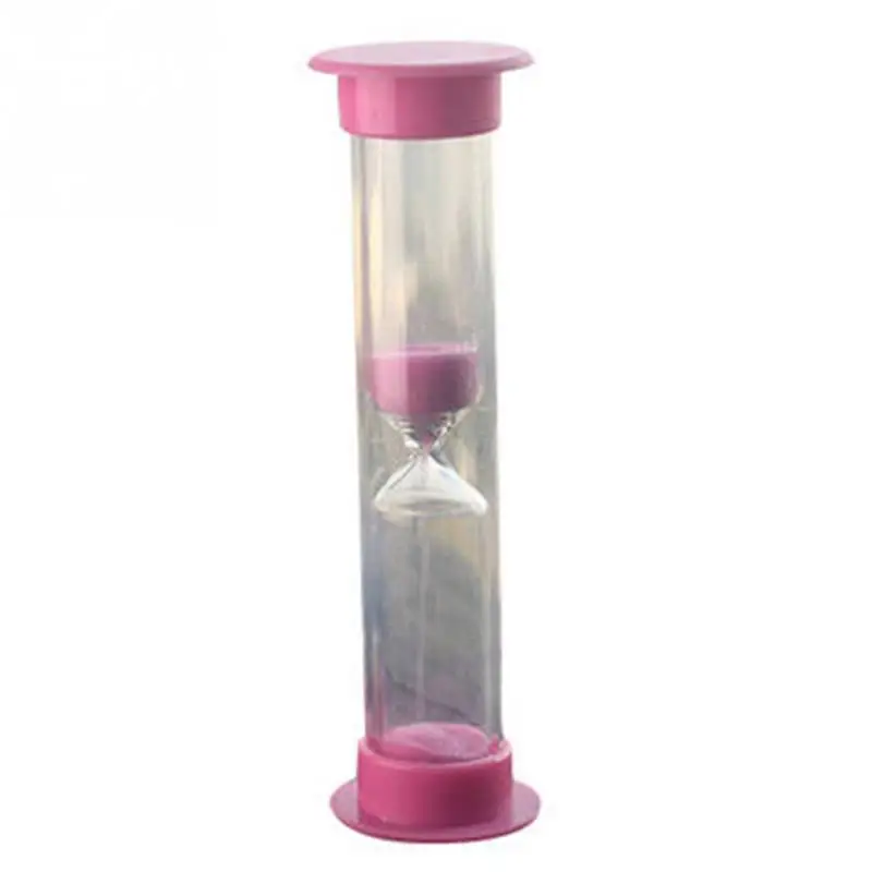 3 минуты/5 минут/10 минут красочные Песочные часы Таймер-часы песочные часы 5 цветов на выбор - Цвет: pink