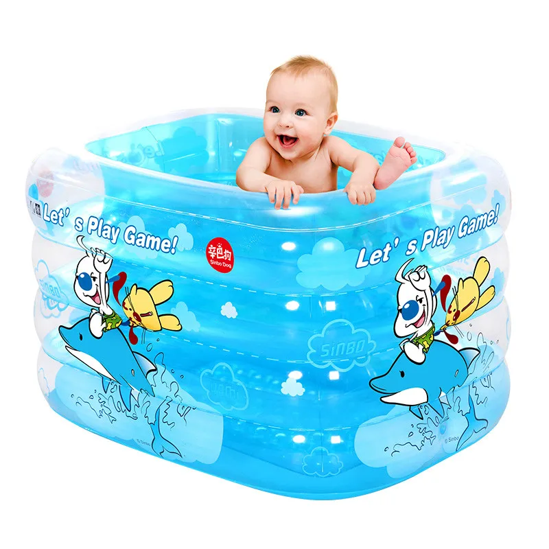 

Baby Large Swimming Pool Inflatable SwimmingPpool Square Play Water Pool Children's Play Games Pool at A Sale