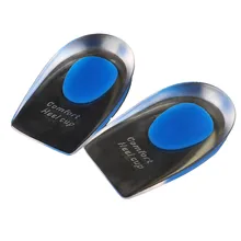 2 шт. = 1 пара, Liroyal Footful, 2 пары гелевых чашек для пятки, опорные подушечки для пятки, подушечки для подошв, новые силиконовые гелевые накладки f10.31