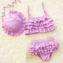 Летнее платье для девочек, купальник, детские купальники детские костюмы из 3 преметов купальный пляжный костюм Плавание, пижамы, одежда для отдыха для девочек, Плавание наденете девушка Плавание одежда