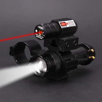 

Hunting Rifle Tactical Mini Red Dot Laser with tactical red dot laser sight for war game scope barrel
