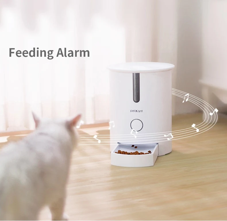 Wi-Fi 2.8L корм с ЖК-дисплеем Средний автоматический кормушка для домашних животных для кошек и маленьких и средних собак дистанционное управление дозатор еды
