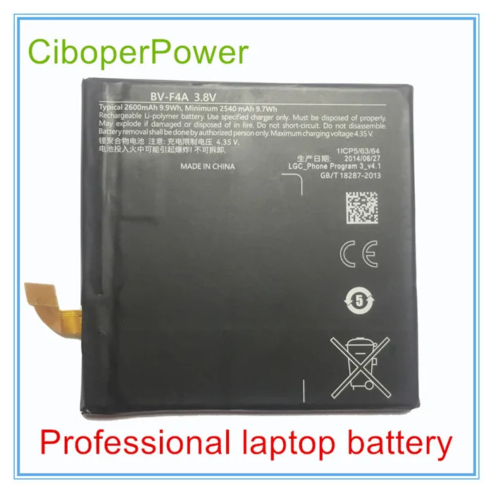 

Original quality BV-F4A 2600mAh For 1030 1040 1030 Li-ion Batteries