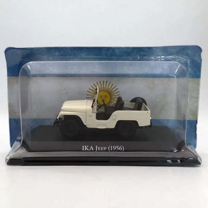 Много алтайя IXO 1:43 IKA Jeep Rambler Ambassador эстансира бергантин Торино Миниатюрные модели литья под давлением игрушки коллекции автомобилей - Цвет: IKA Jeep 1956