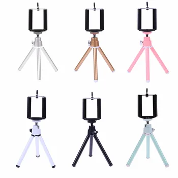 

Universal Mini Flexible Camera Phone Tripod Stand Holder Tripod Bracket Stand Mount with Clip for mobile Phone Camera