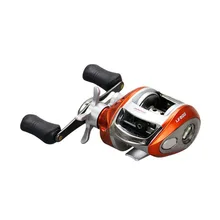 Дешевые 13BB baitcasing Рыболовная катушка 6,2: 1 Магнитная Тормозная приманка литье стержень катушки для заброса приманки инструмент для снасти