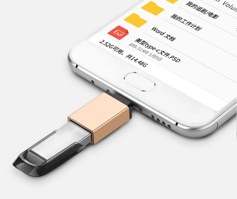 Thbelieve USB Type C Adapter Mobile Phone Adapters Mini USB-C Male Connect Female USB Adaptores OTG Data Adaptor For Huawei (10)