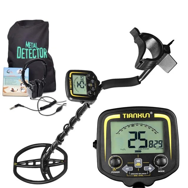 

Professional Metal DetectorTX-850 Underground Depth 2.5m Scanner Search Finder Gold Detector Treasure Hunter Pinpointer