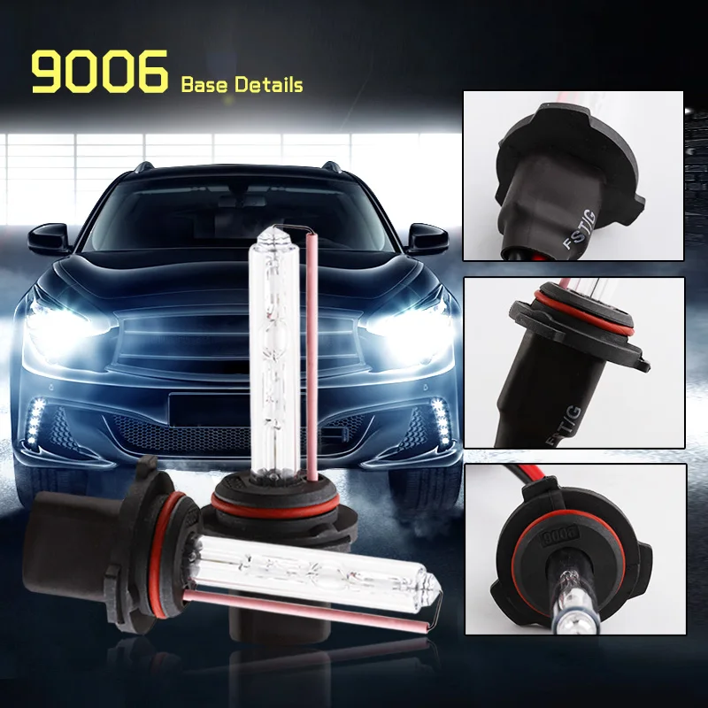 H1 ксеноновые автомобильные лампы Белый 55 Вт замена фары H7 H11 H3 H8 HB4 HB5 880 881 9005 9006 6000 K D010