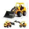 6 Styles/set Car toy Plastic Diecast Construction Engineering Vehicle Excavator For Boys  5