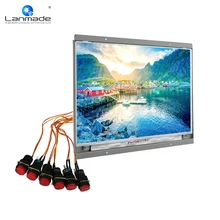 Поддержка переключения фото 15,6 дюймов вывеска плеер время можно показать 1080 P металлические рамы для картин