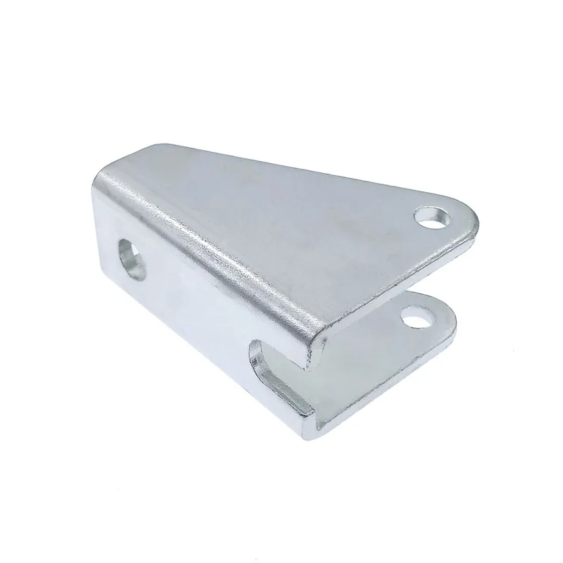 Heavy Duty Steel Mounting Brackets For Linear Actuator – 1 Pair Silver/Black, 57x45x25mm, U-Type