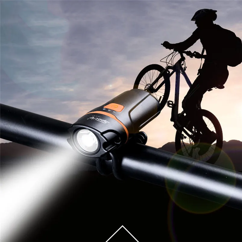 Torch Led Light Bicycle Head Light Front Handlebar Lamp Flashlight Waterproof LED Torch Flashlight Rechargeable Zaklamp 40JY2305