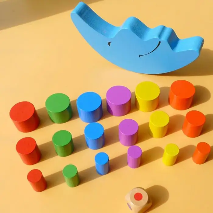 IQ Muster Puzzle Box Holzklötze Montessori Kinderspielzeug Formen Dissektion BE 