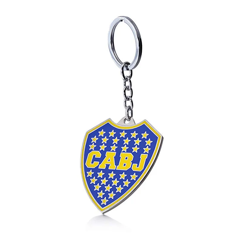 

Football Club Soccer Team Logo Metal Pendant Keychain( Boca Juniors)