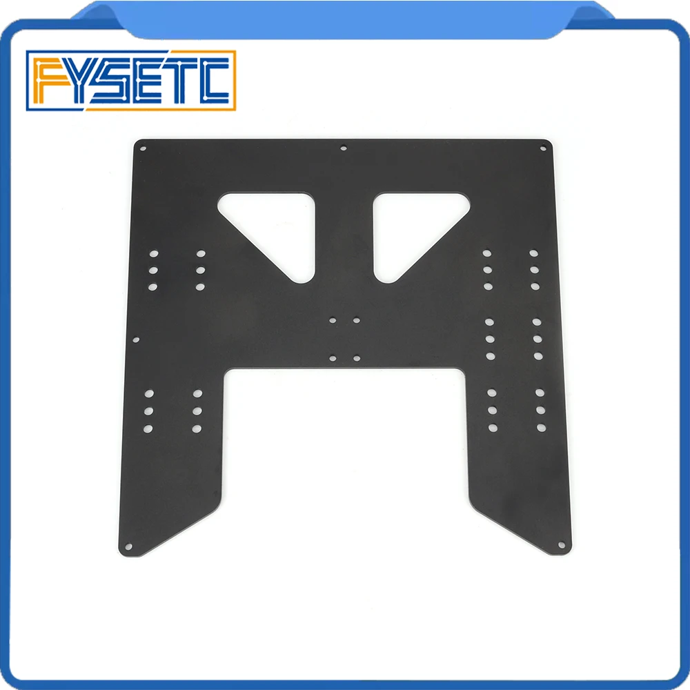 Black Upgrade Y Carriage Anodized Aluminum Plate For A8 Hotbed Support For Prusa I3 Anet A8 3D Printers upgrade y carriage anodized aluminum plate for a8 hotbed support for prusa i3 anet a8 3d printers