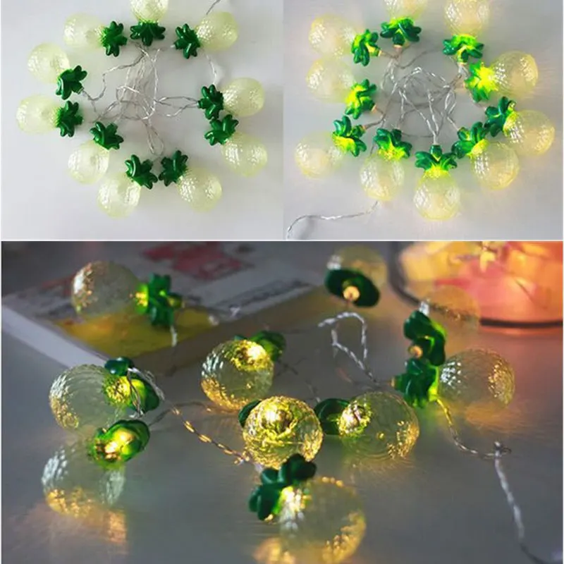 

LED String Light Christmas Decor Light Fruit Pineapple Shape Fairy Lights for Wedding Xmas Party GHS99