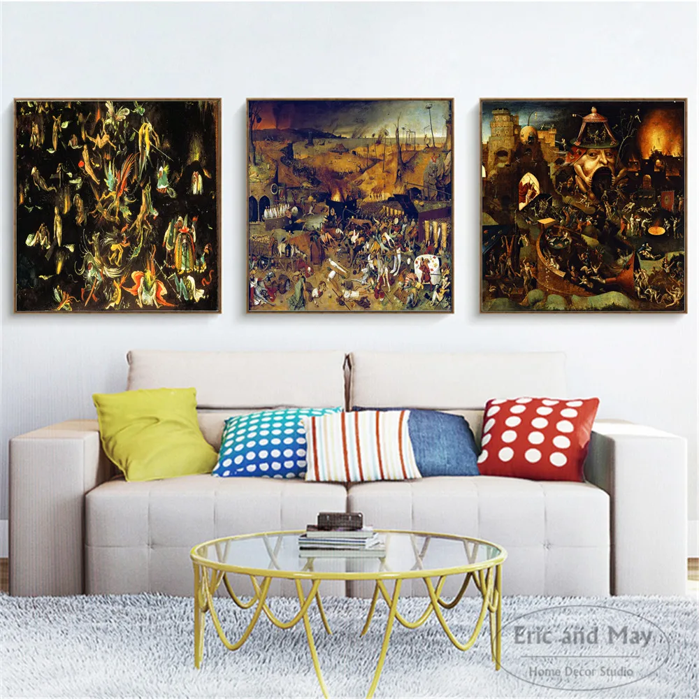 Hieronymus Bosch Surreal художественное произведение на холсте Художественная печать живопись Современная Настенная картина домашний декор для Спальни Декоративные плакаты без рамки