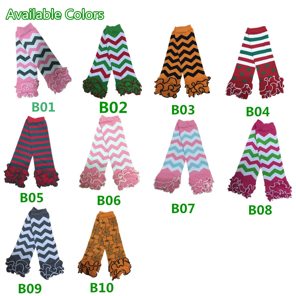 Printed girls ruffle leg warmers ,Cute girls leg warmers , Diaper