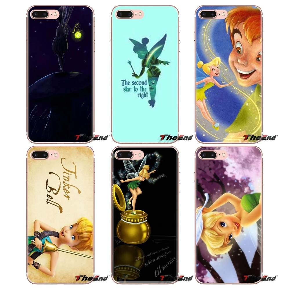 

For Xiaomi Mi3 Samsung A10 A30 A40 A50 A60 A70 Galaxy S2 Note 2 Grand Core Prime Tinkerbell Fairy Tale Periwinkle Soft Cover Bag