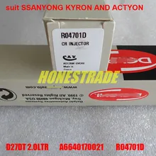 Абсолютно и Common rail EJBR04701D R03401D A6640170021 костюм KYRON и ACTYON D27DT 2.0LTR