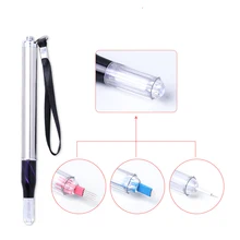 1 шт микроблейдинг иглы держатель Руководство татуировки ручка со светом татуаж микроблейдинг принадлежности бровей татуировки для губ Отбеливание ручка татуировки татуаж расходные материалы тату отбелить иглодержатель